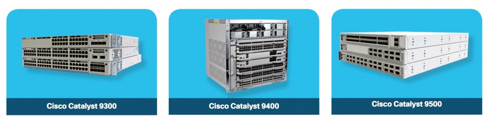 تفاوت‌های سری switch catalyst 9000