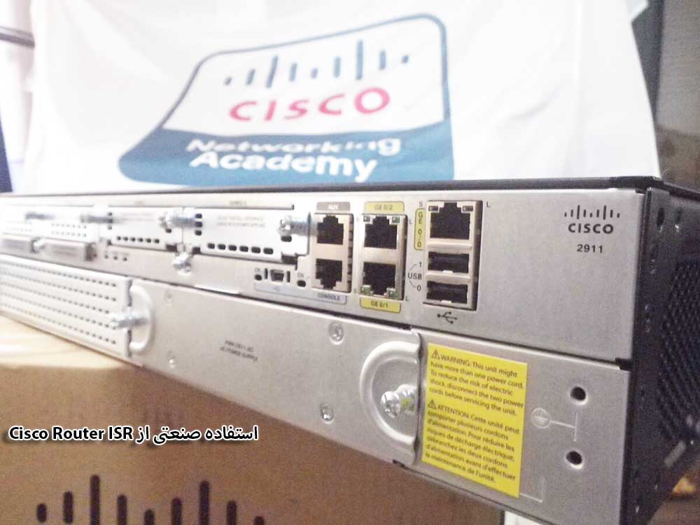 استفاده صنعتی از Cisco Router ISR